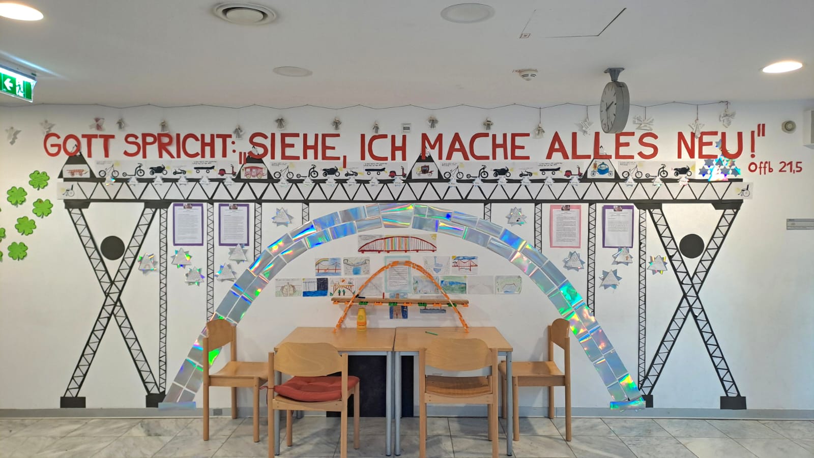 Gott spricht: "Siehe, ich mache alles neu (Offb 21,5)"